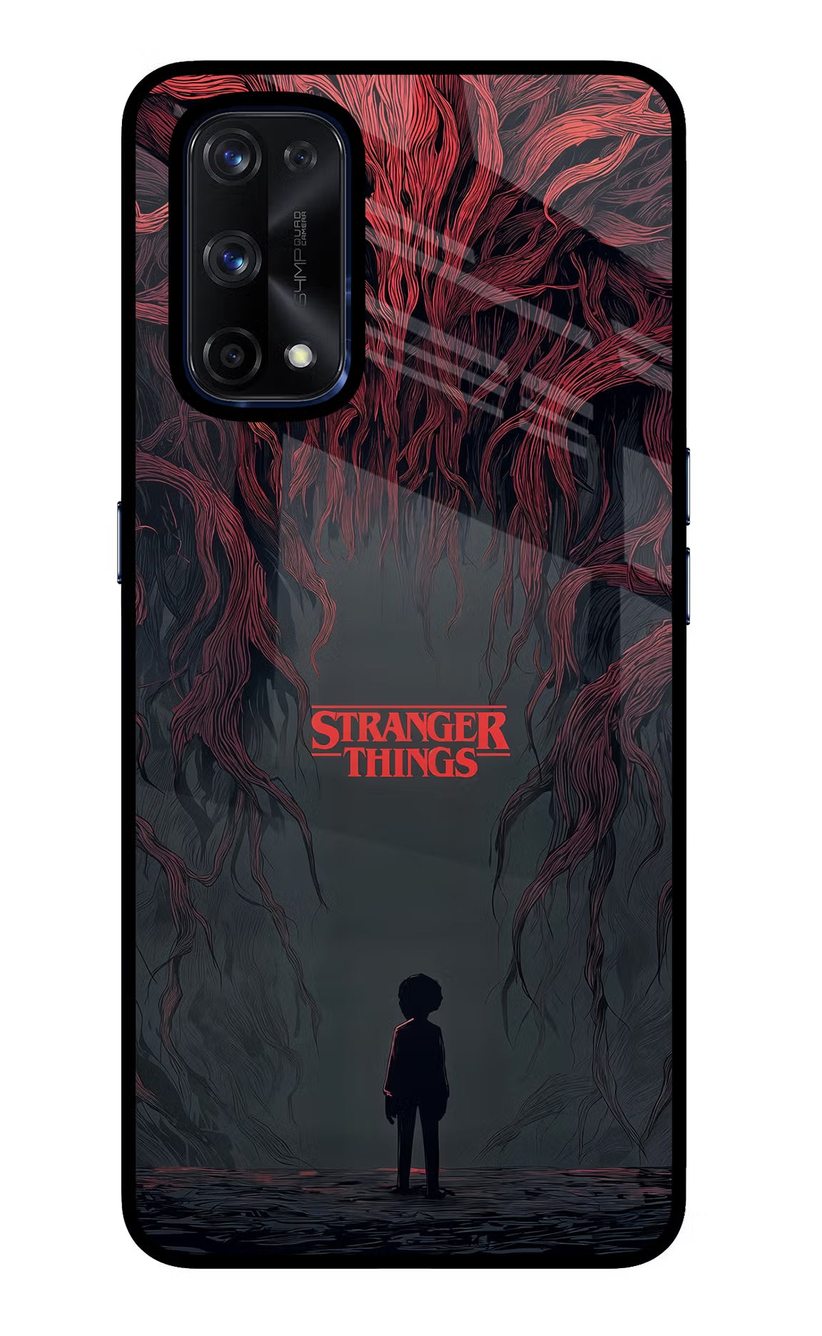 Ordinary Things Dark Side Realme X7 Pro Glass Case Back Cover by Casekaro