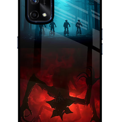 Ordinary Things Downside Up Realme X7 Pro Glass Case Back Cover by Casekaro