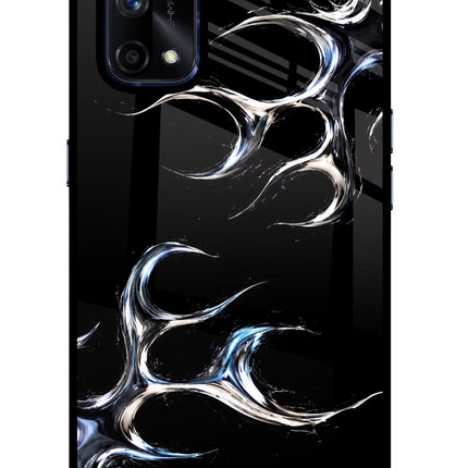 Chrome Tribal Realme X7 Pro Glass Case Back Cover by Casekaro