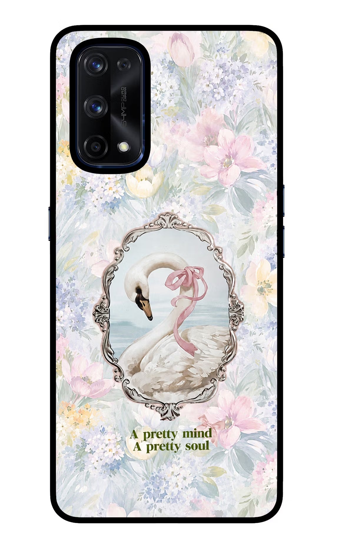 Pretty Mind Pretty Soul Realme X7 Pro Glass Case