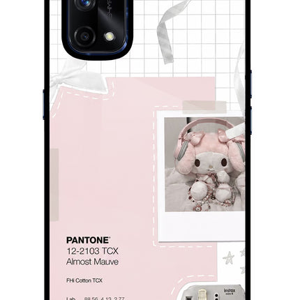 Pantone Asthetic Realme X7 Pro Glass Case Back Cover by Casekaro