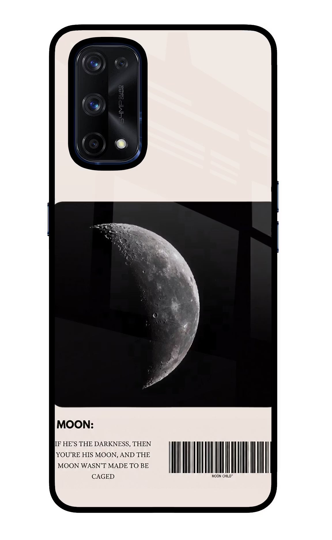 Moon Phase Realme X7 Pro Glass Case