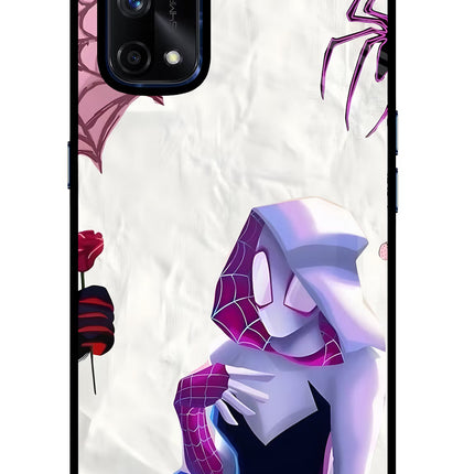 Gwen Verse Realme X7 Pro Glass Case Back Cover by Casekaro