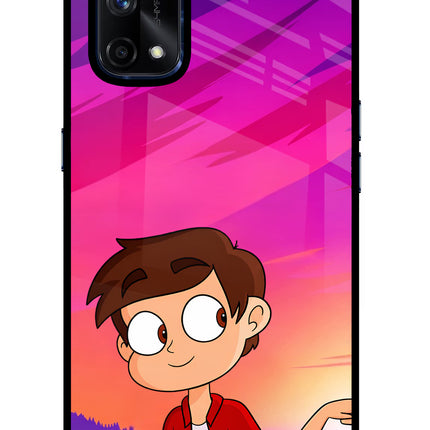 Marco Sunset Realme X7 Pro Glass Case Back Cover by Casekaro