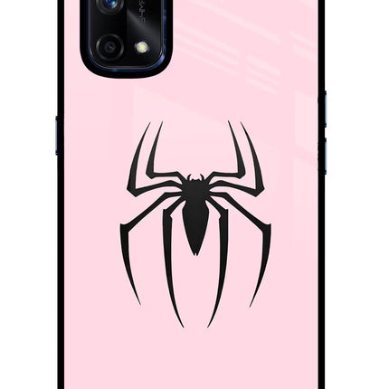 Peter Symbol Realme X7 Pro Glass Case Back Cover by Casekaro
