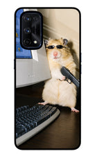 Hacker Hamster Realme X7 Pro Glass Case