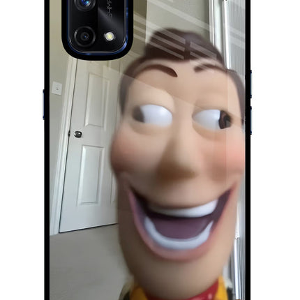 Side Eye Woody Realme X7 Pro Glass Case