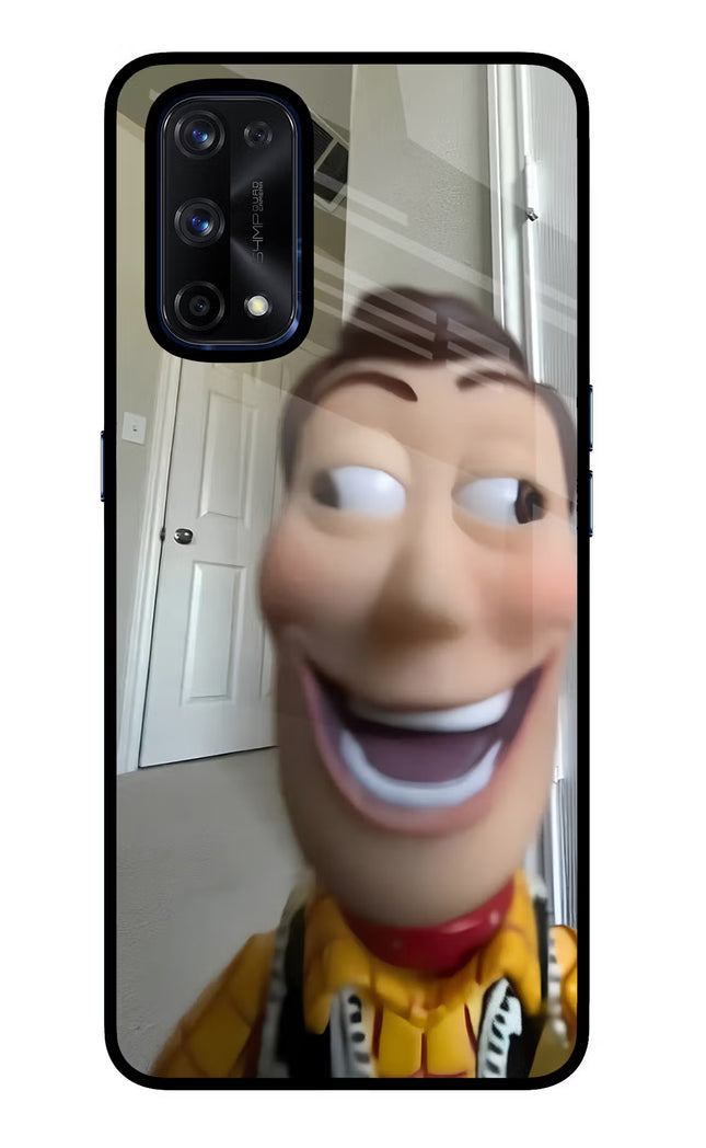 Side Eye Woody Realme X7 Pro Glass Case