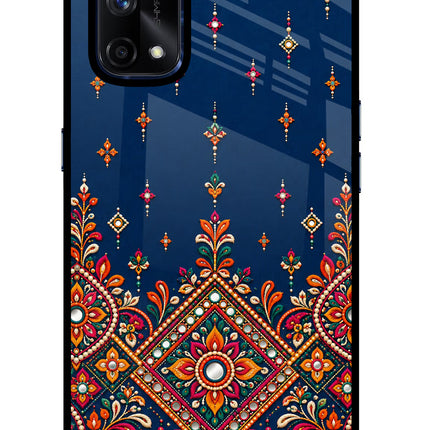 Neel Noor Realme X7 Pro Glass Case Back Cover by Casekaro