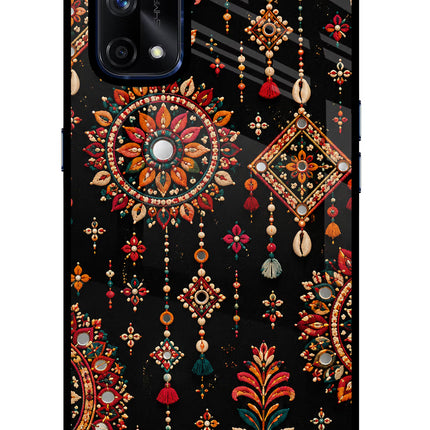 Boho Noir Realme X7 Pro Glass Case