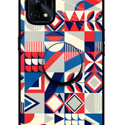 Colorful Pattern Realme X7 Pro Pop Case by Casekaro