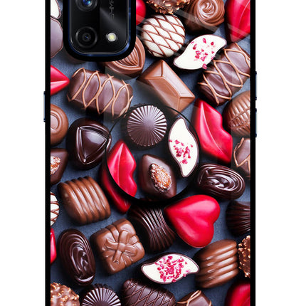 Chocolates Realme X7 Pro Pop Case by Casekaro