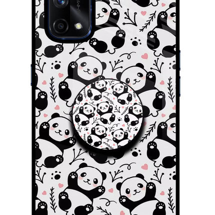 Cute Panda Realme X7 Pro Pop Case by Casekaro