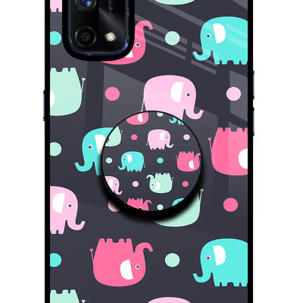 Baby Elephants Realme X7 Pro Pop Case by Casekaro