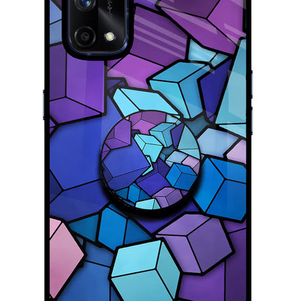 Cubic Abstract Realme X7 Pro Pop Case by Casekaro