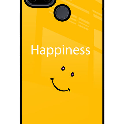 Happiness With Smiley Realme C21Y/C25Y Glass Case