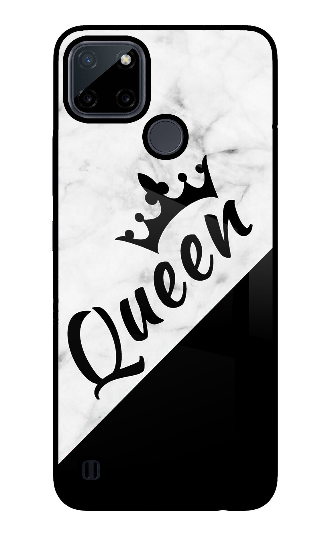 Queen Realme C21Y/C25Y Glass Case