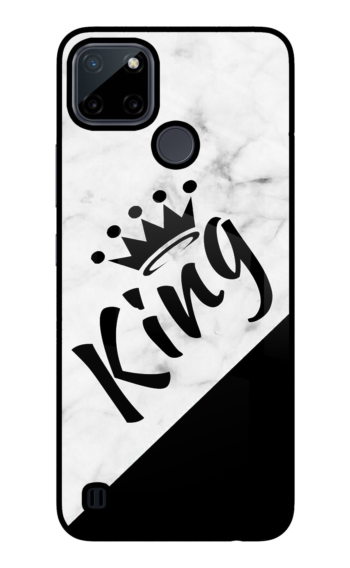 King Realme C21Y/C25Y Glass Case