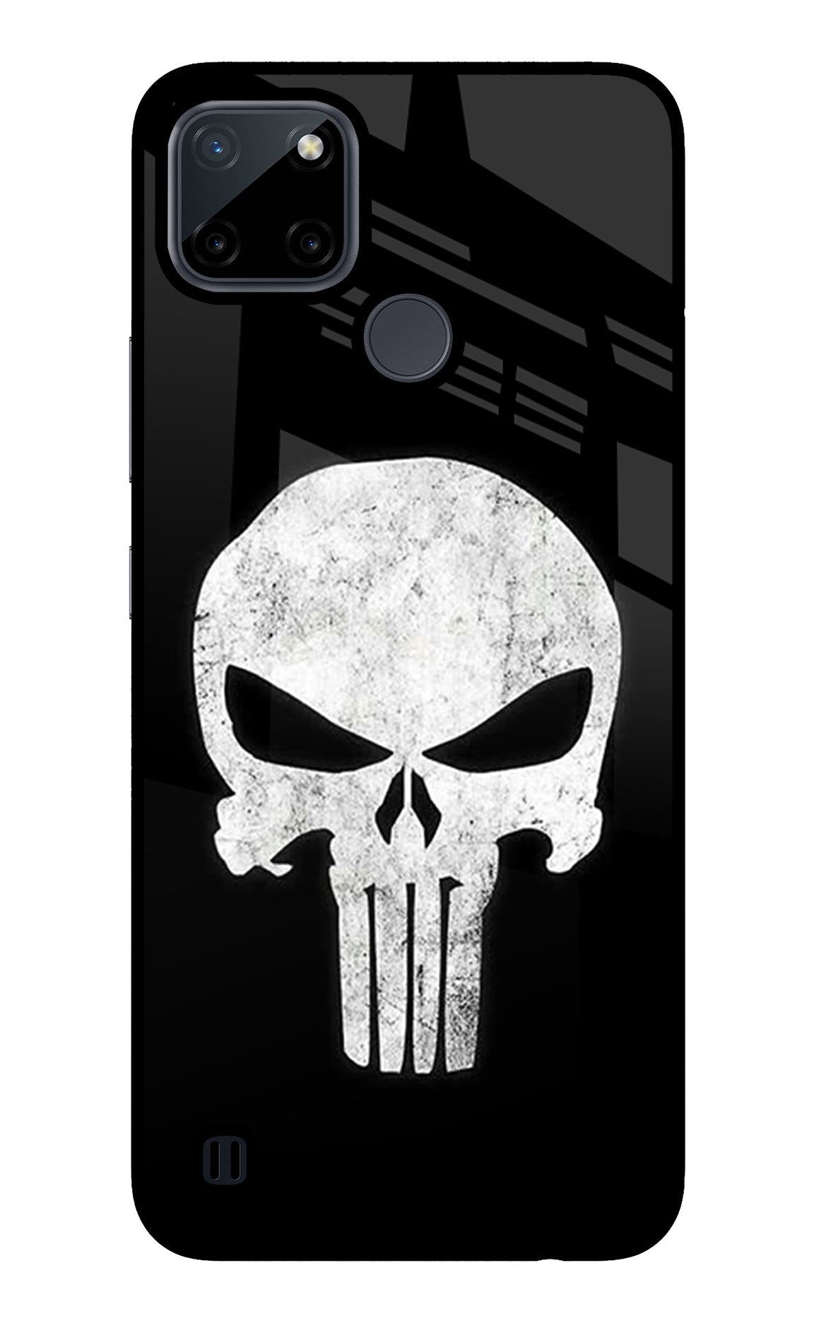 Punisher Skull Realme C21Y/C25Y Glass Case