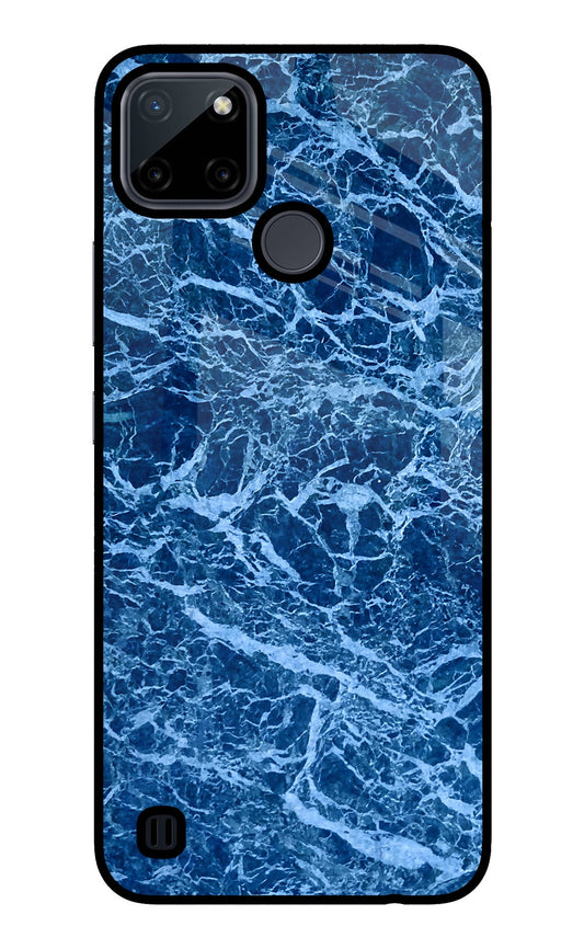 Blue Marble Realme C21Y/C25Y Glass Case