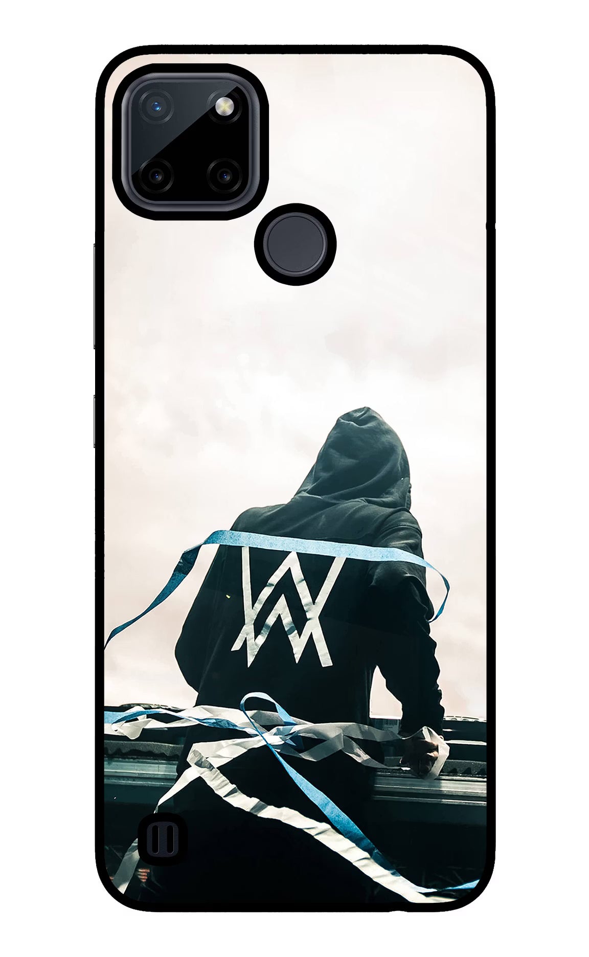 Alan Walker Realme C21Y/C25Y Glass Case Back Cover by Casekaro