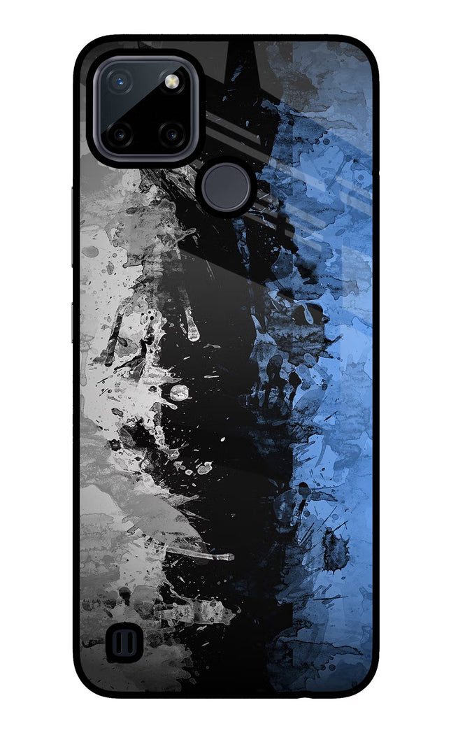 Artistic Design Realme C21Y/C25Y Glass Case Back Cover by Casekaro