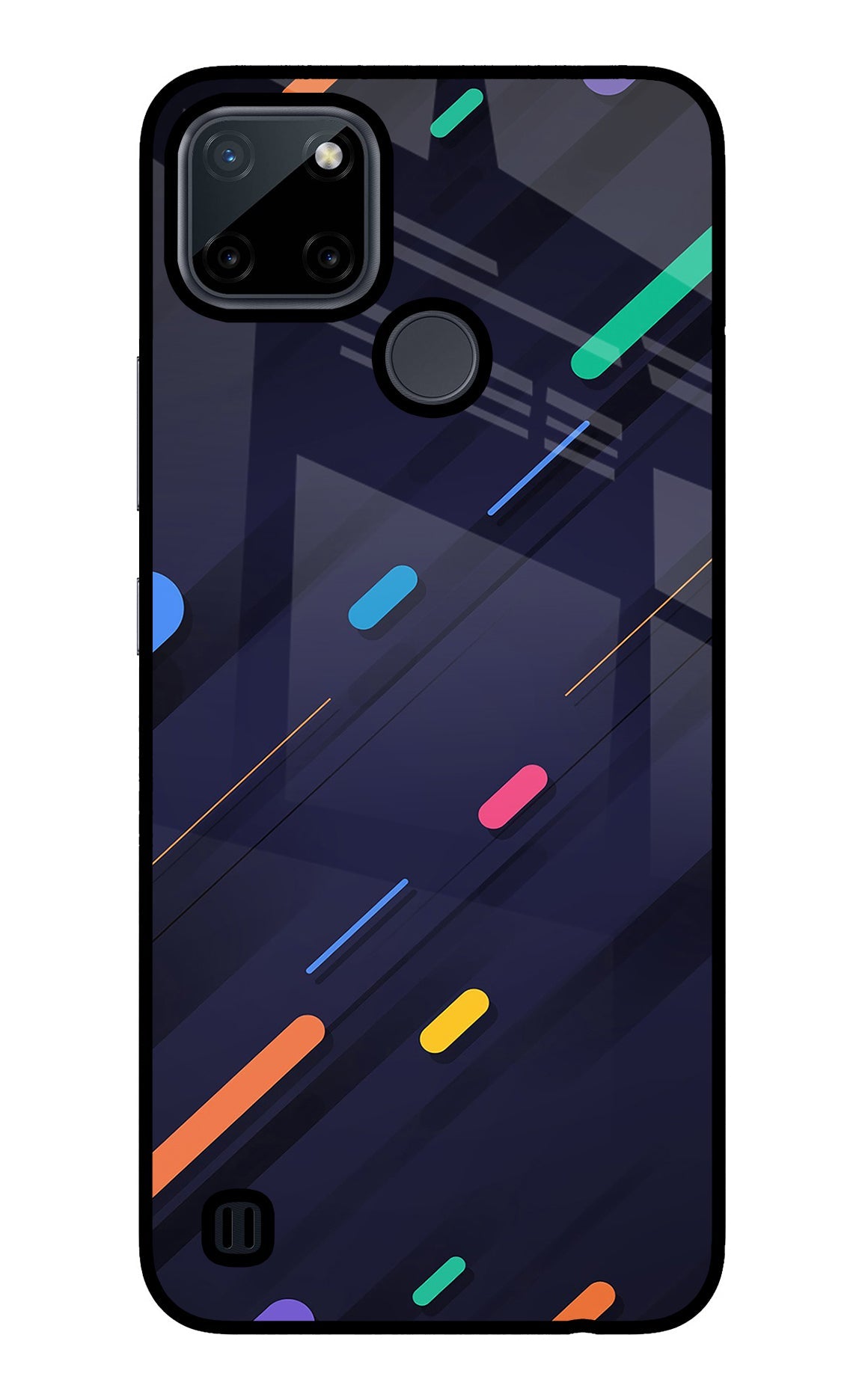 Abstract Design Realme C21Y/C25Y Back Cover