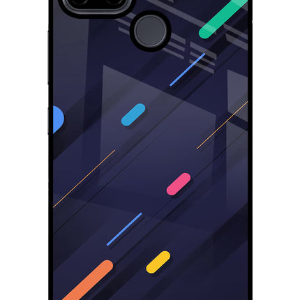 Abstract Design Realme C21Y/C25Y Glass Case