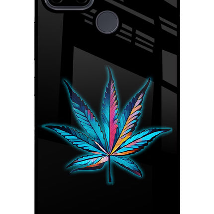 Weed Realme C21Y/C25Y Glass Case