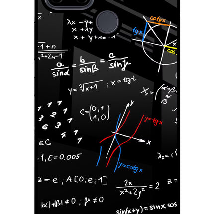 Mathematics Formula Realme C21Y/C25Y Glass Case Back Cover by Casekaro