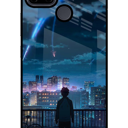 Anime Realme C21Y/C25Y Glass Case Back Cover by Casekaro