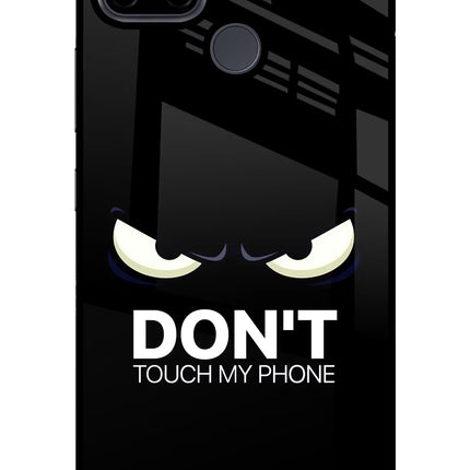 Don'T Touch My Phone Realme C21Y/C25Y Glass Case