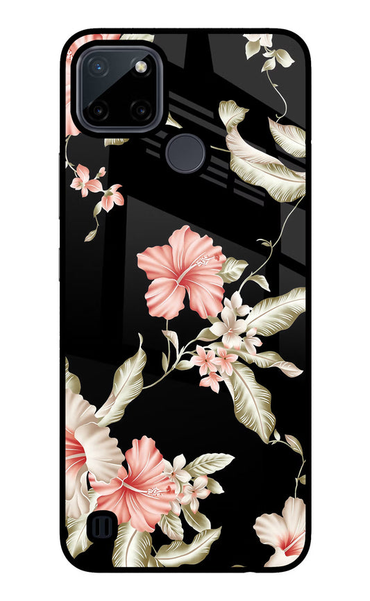Flowers Realme C21Y/C25Y Glass Case