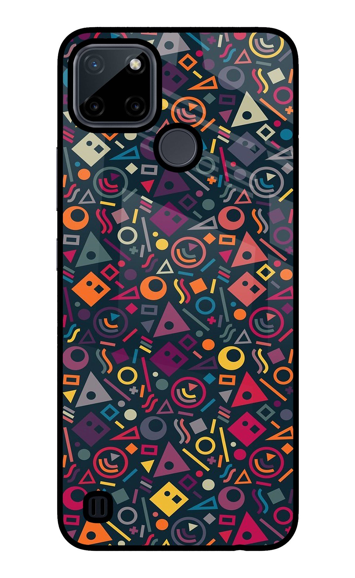 Geometric Abstract Realme C21Y/C25Y Back Cover