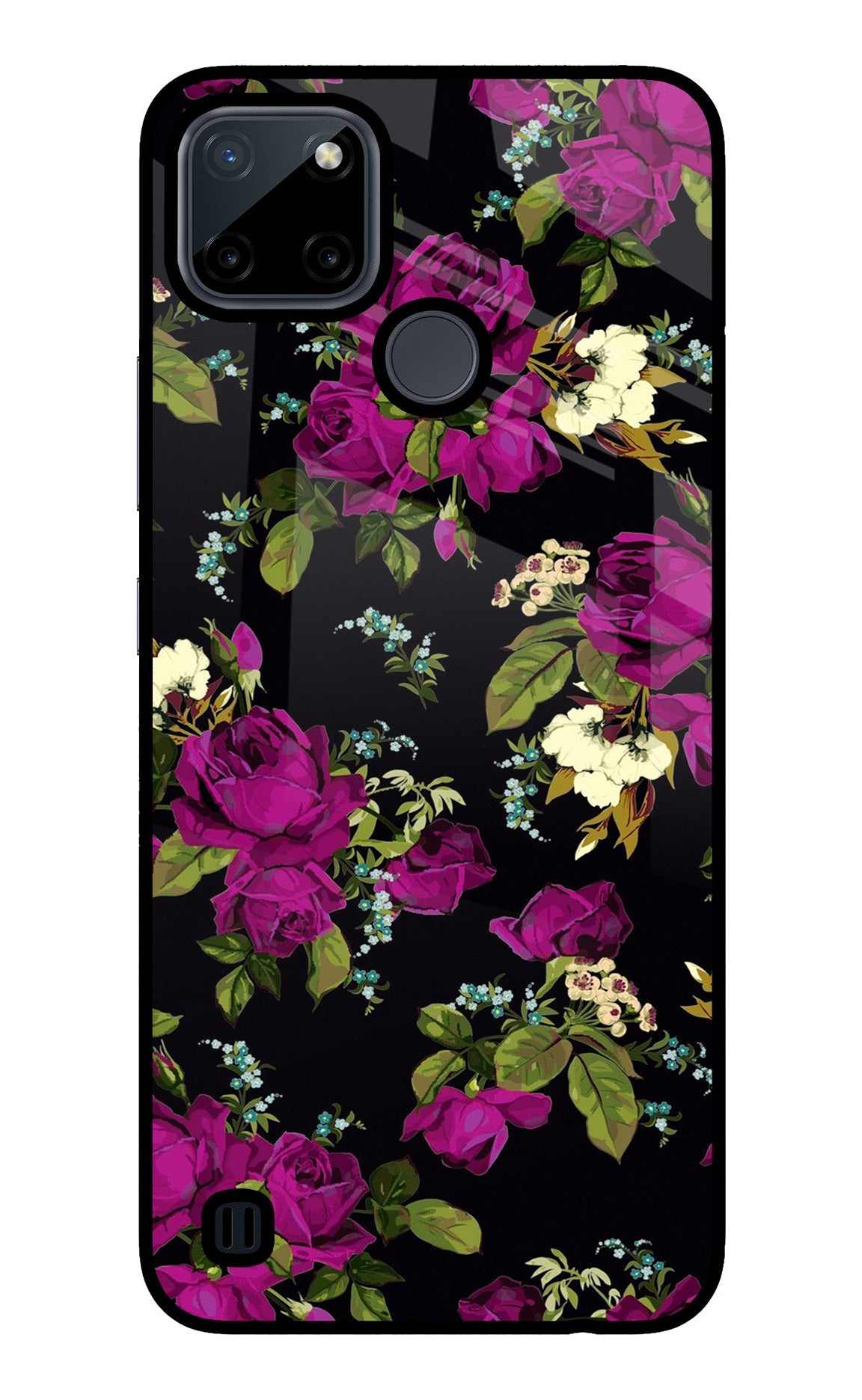 Flowers Realme C21Y/C25Y Back Cover