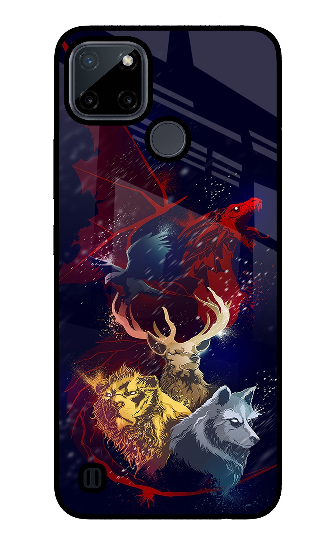 Game Of Thrones Realme C21Y/C25Y Glass Case