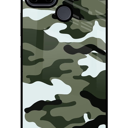 Camouflage Realme C21Y/C25Y Glass Case