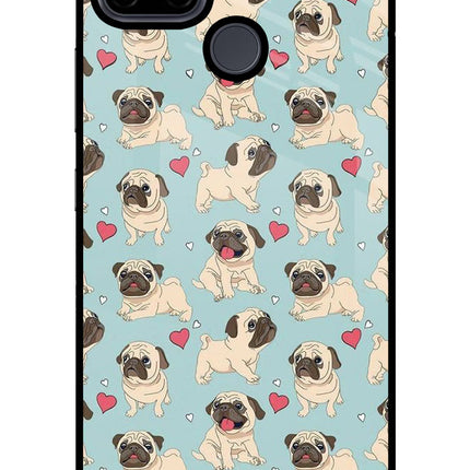 Pug Dog Realme C21Y/C25Y Glass Case