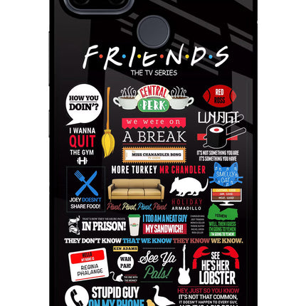 FRIENDS Realme C21Y/C25Y Glass Case