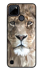 Lion Art Realme C21Y/C25Y Glass Case
