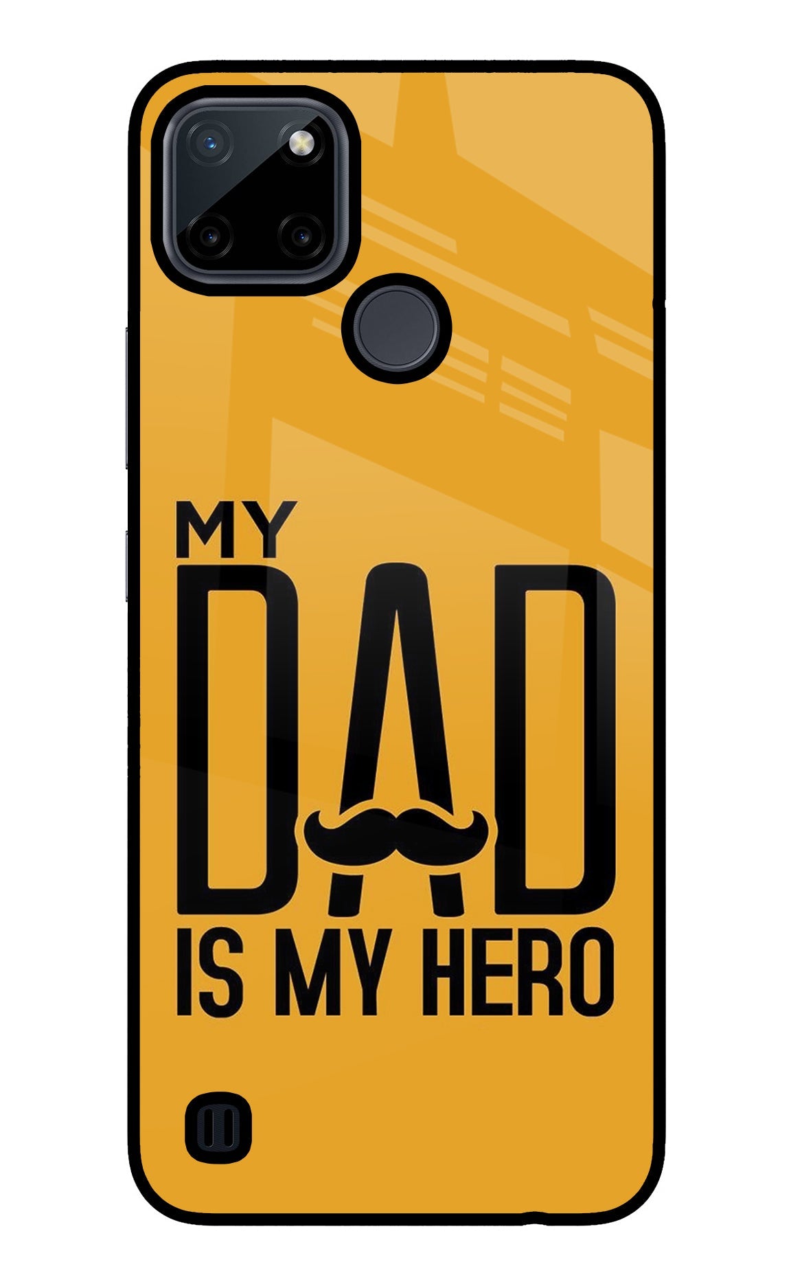 My Dad Is My Hero Realme C21Y/C25Y Glass Case