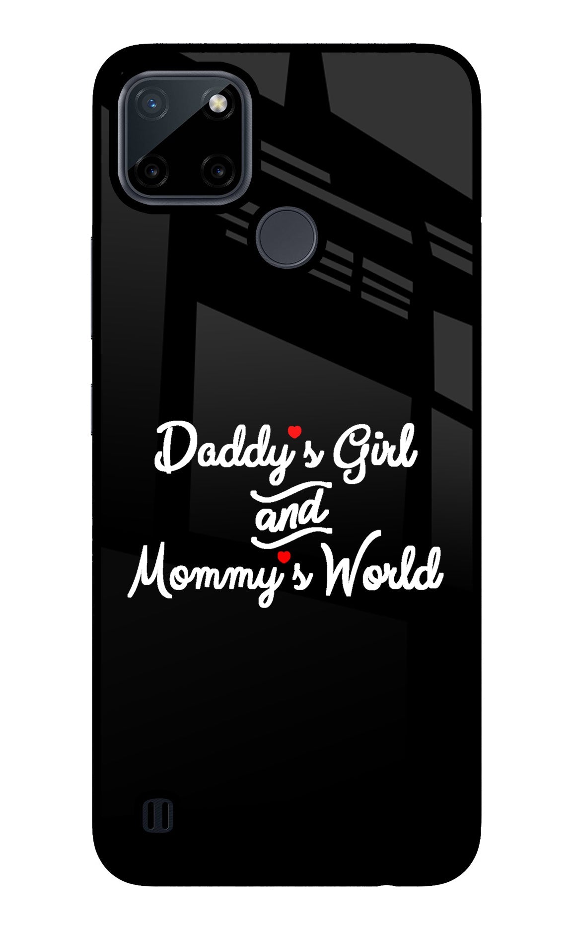 Daddy's Girl and Mommy's World Realme C21Y/C25Y Back Cover