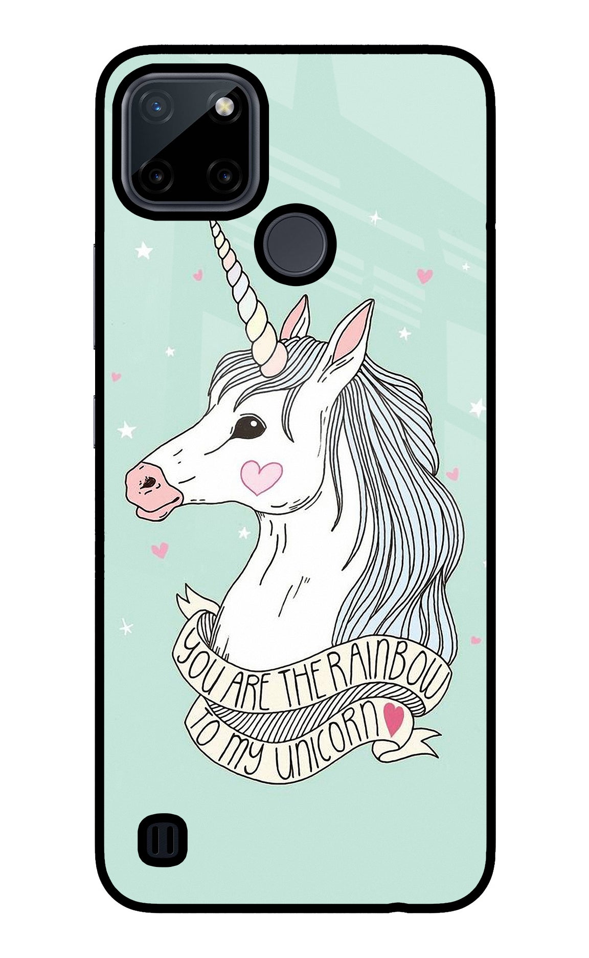 Unicorn Wallpaper Realme C21Y/C25Y Back Cover