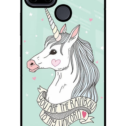 Unicorn Wallpaper Realme C21Y/C25Y Glass Case