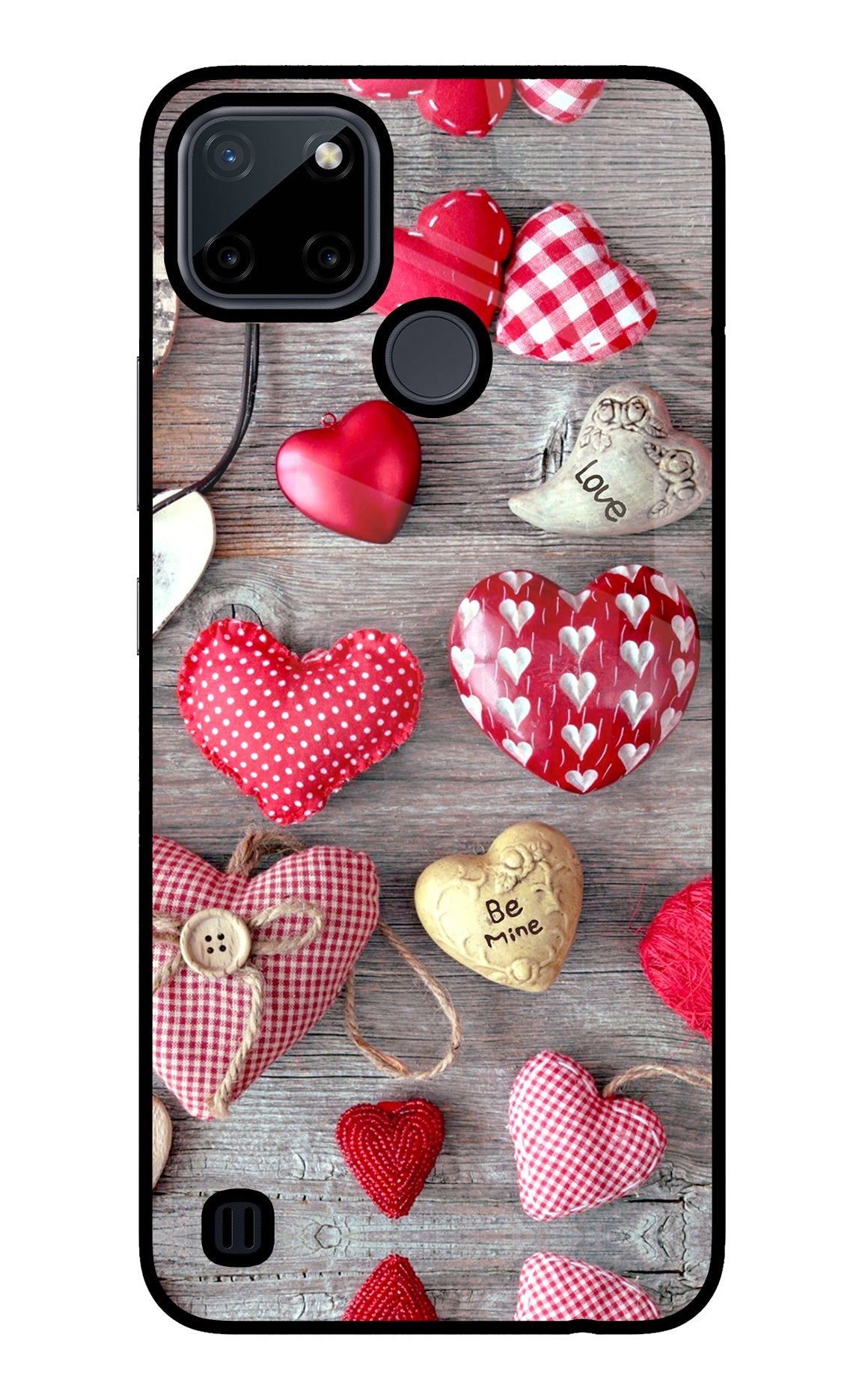 Love Wallpaper Realme C21Y/C25Y Back Cover