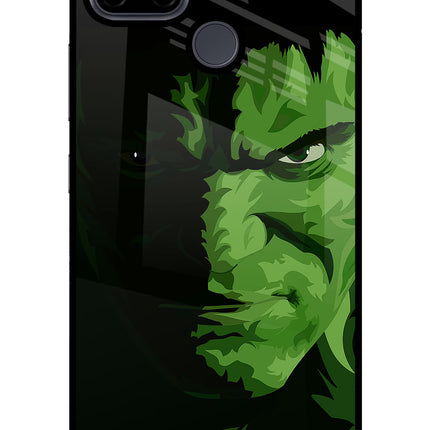 HULK Realme C21Y/C25Y Glass Case Back Cover by Casekaro