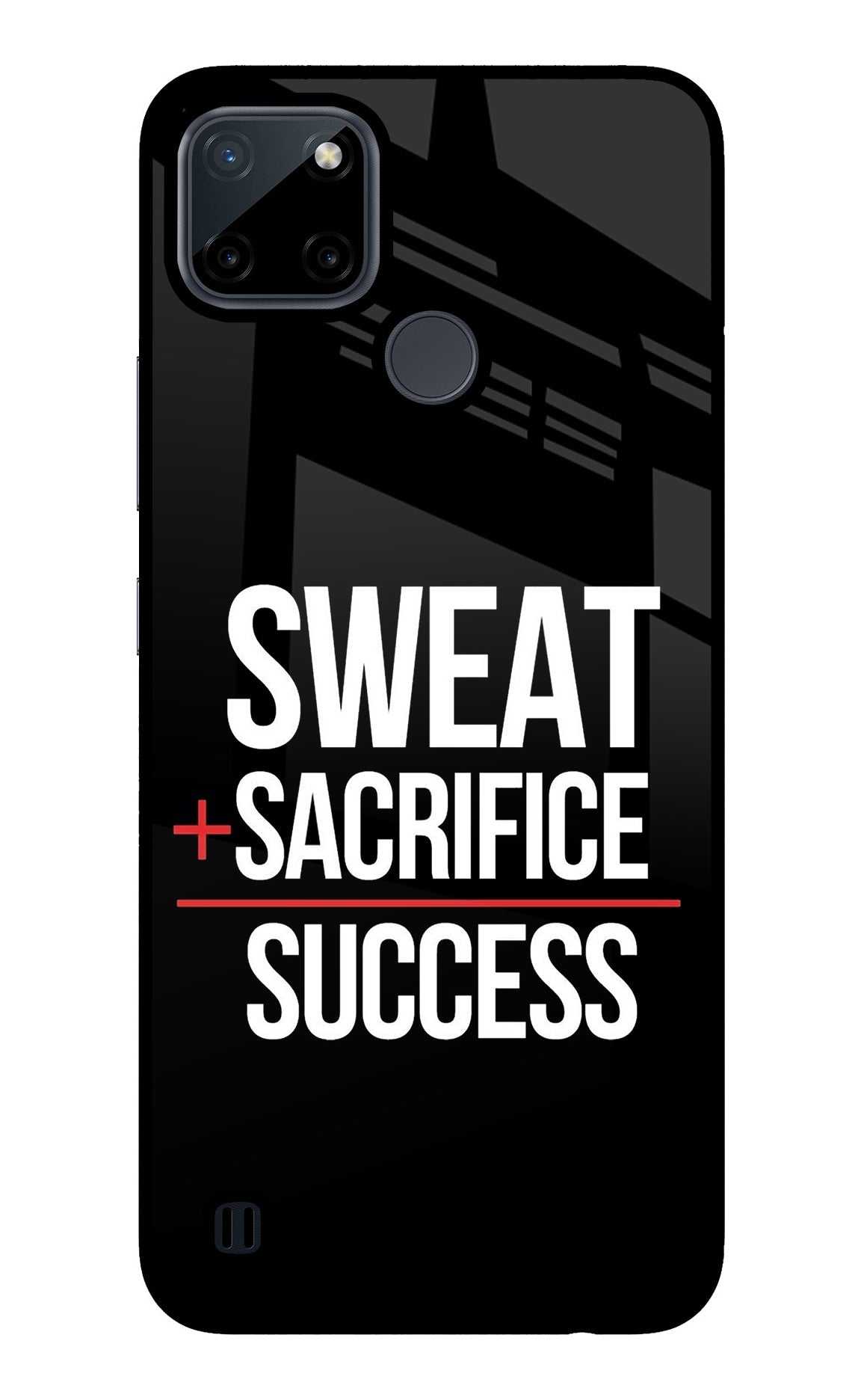 Sweat Sacrifice Success Realme C21Y/C25Y Back Cover