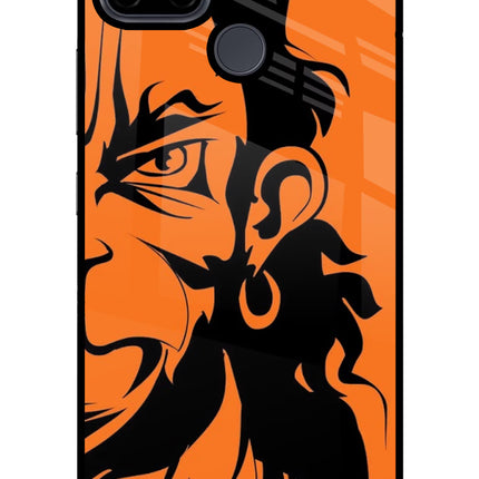 Hanuman Realme C21Y/C25Y Glass Case Back Cover by Casekaro