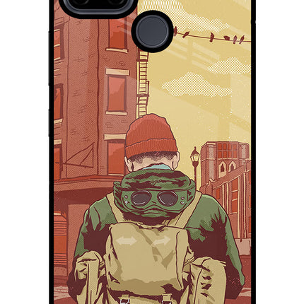 Adventurous Realme C21Y/C25Y Glass Case