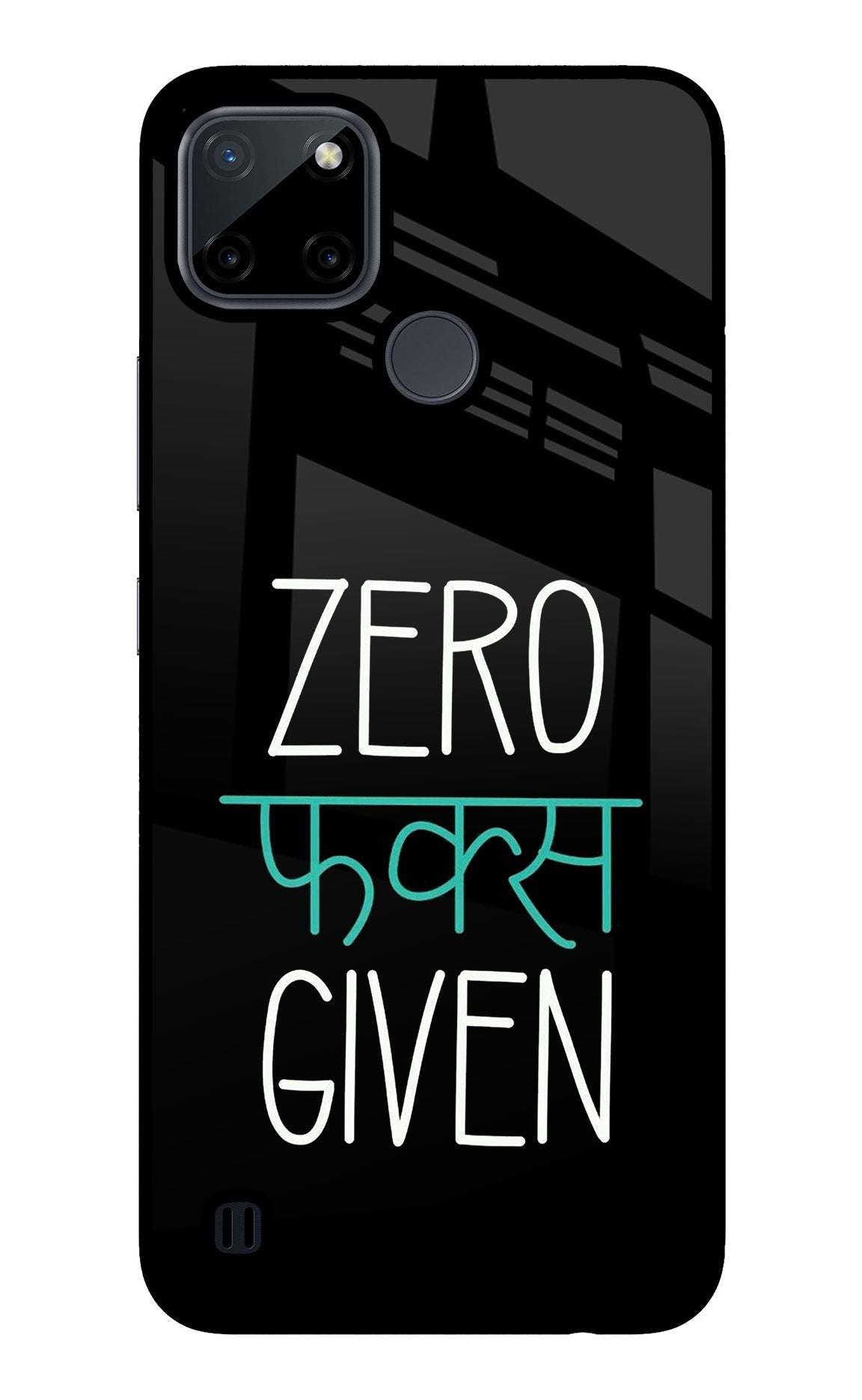 Zero Fucks Given Realme C21Y/C25Y Back Cover